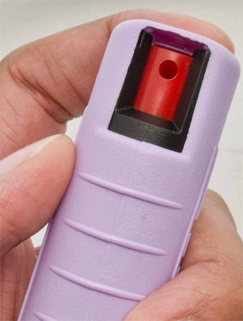 Pepper Spray 1/2 Ounce OC-17 with Clip and Keychain - Lavender SD-Pepper Spray - Tophatter Daily Deals