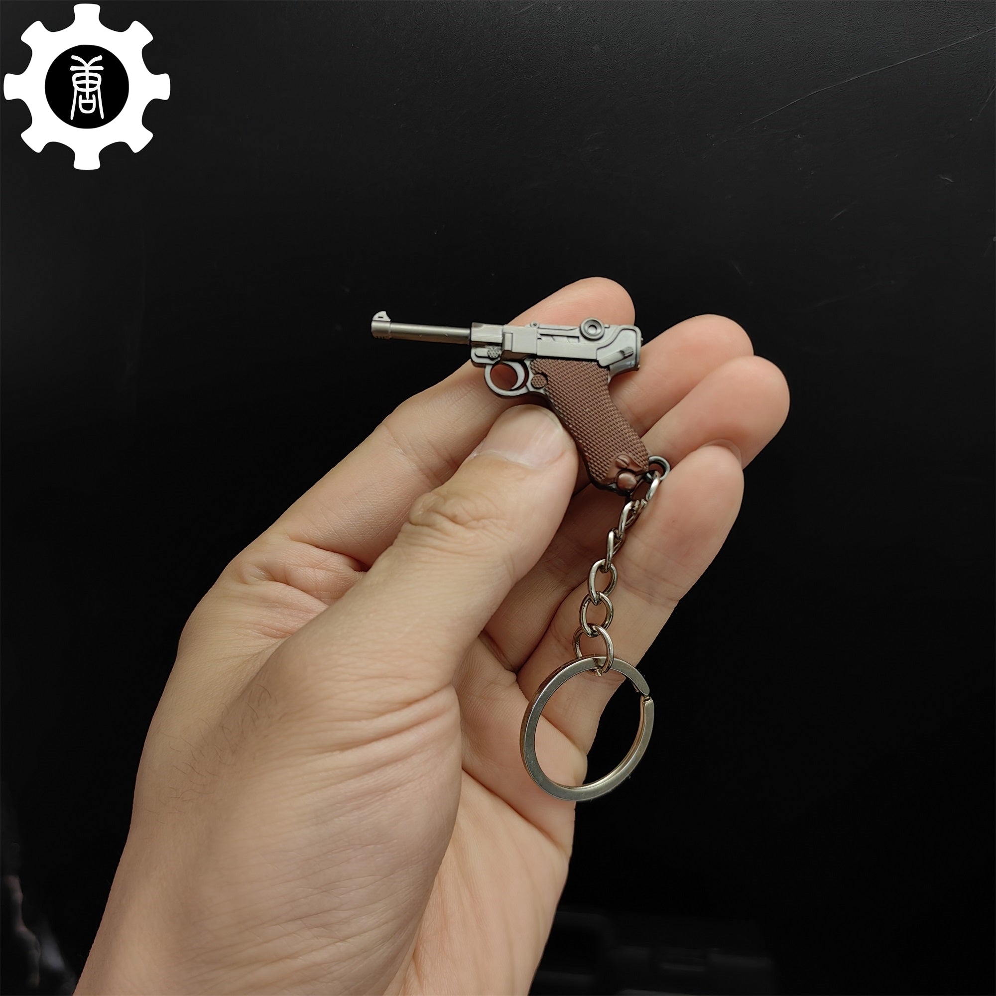 12 In 1 Metal World Famous Pistol Revolver Gun Keychain - Tophatter Daily Deals