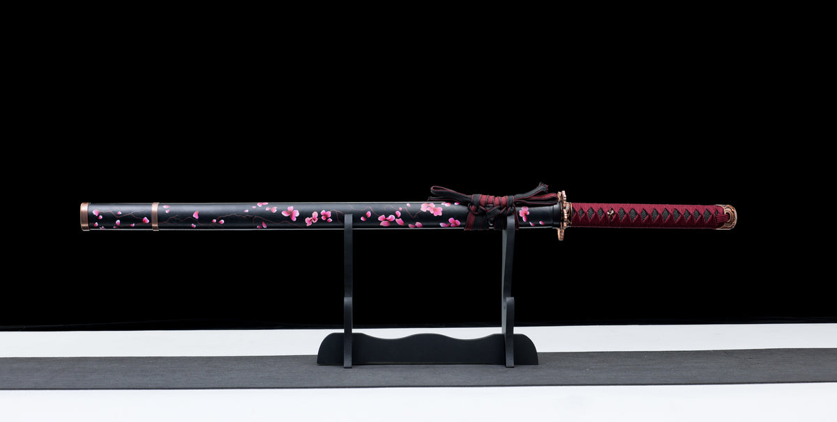 Ghost of Yotei - Sakura In Moonlight Display (Straight Blade) Katana Katana - Tophatter Daily Deals