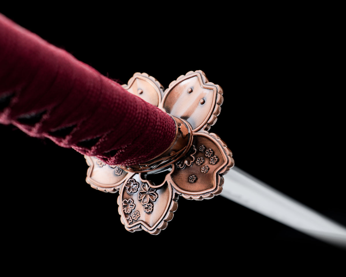 Ghost of Yotei - Sakura In Moonlight Display (Straight Blade) Katana Katana - Tophatter Daily Deals