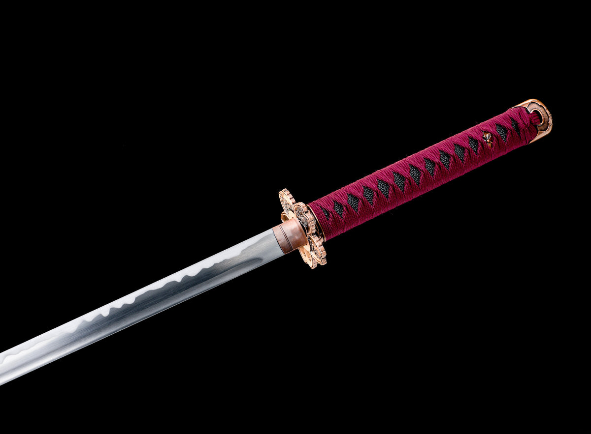 Ghost of Yotei - Sakura In Moonlight Display (Straight Blade) Katana Katana - Tophatter Daily Deals