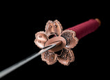 Ghost of Yotei - Sakura In Moonlight Display (Straight Blade) Katana Katana - Tophatter Daily Deals