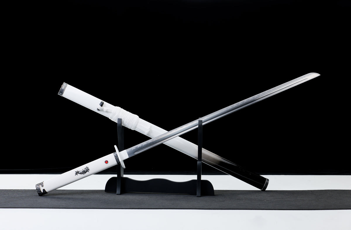Ghost of Yotei - Blood In The Snow Display (Straight Blade) Katana Katana - Tophatter Daily Deals