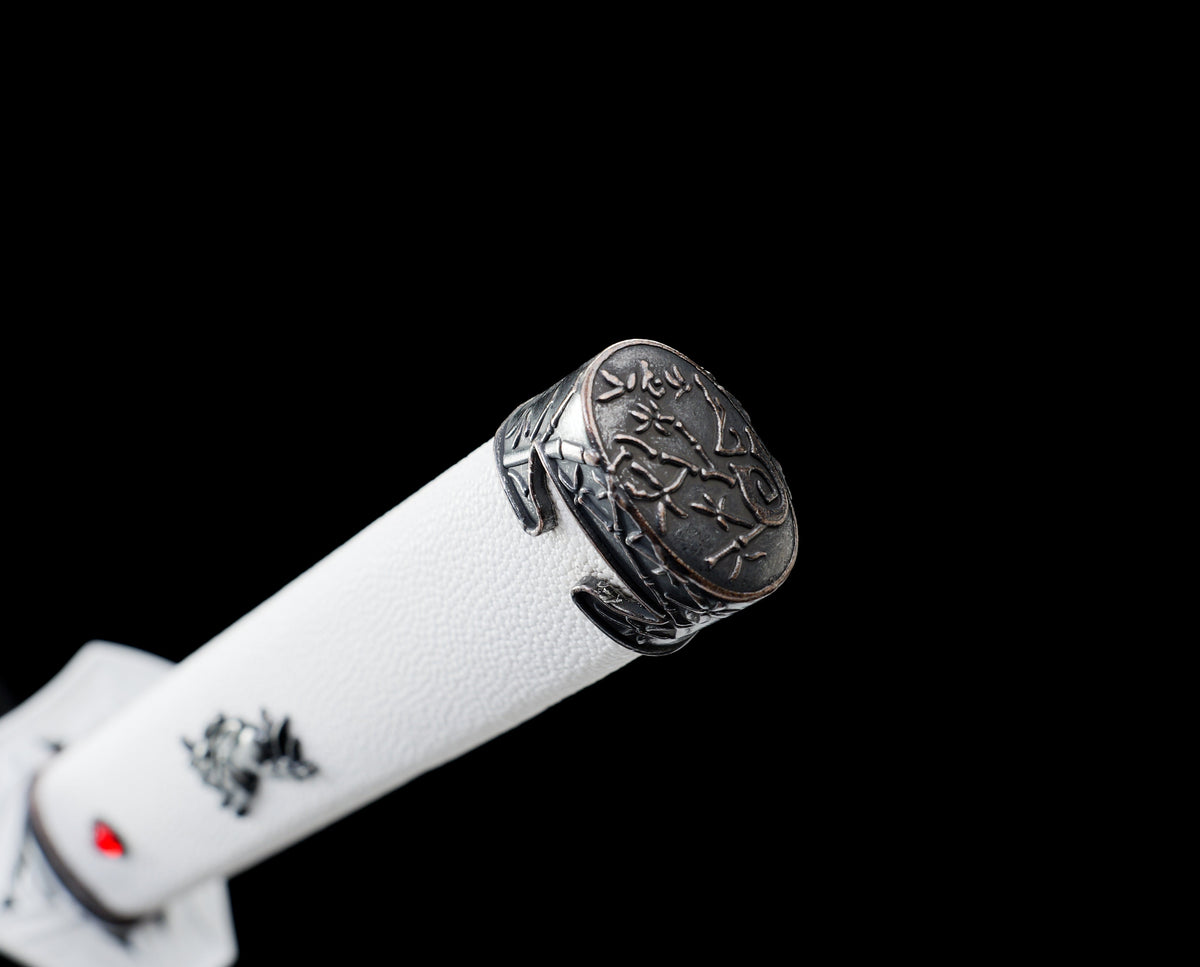 Ghost of Yotei - Blood In The Snow Display (Straight Blade) Katana Katana - Tophatter Daily Deals