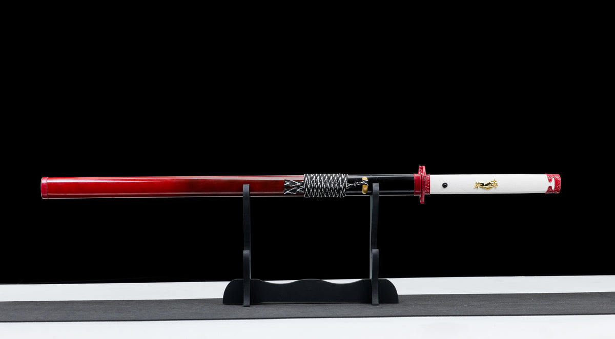 Ghost of Yotei - Blood Rust Honey Display (Straight Blade) Katana Katana - Tophatter Daily Deals