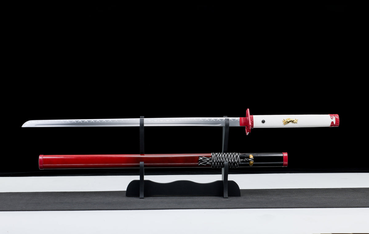 Ghost of Yotei - Blood Rust Honey Display (Straight Blade) Katana Katana - Tophatter Daily Deals