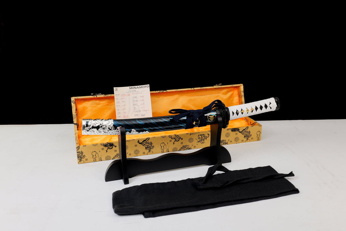 Ghost Of Tsushima - Storm of Clan Sakai Hand Forged Clay Tempered Tanto Tanto Sword - Tophatter Daily Deals