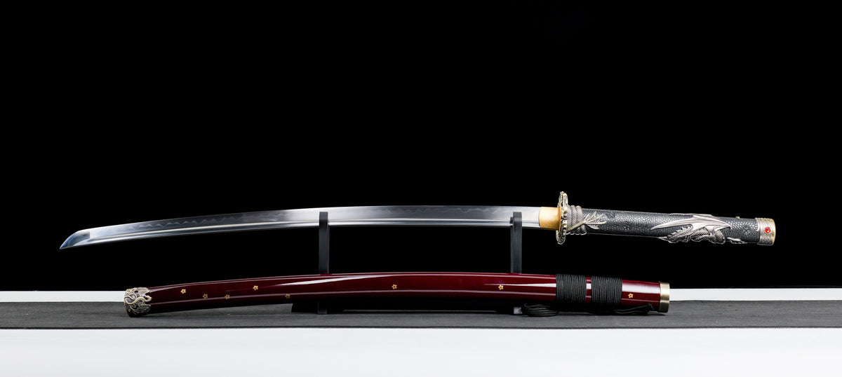 "Kodairyu - Venerable Dragon" Clay Tempered Hand Forged Katana