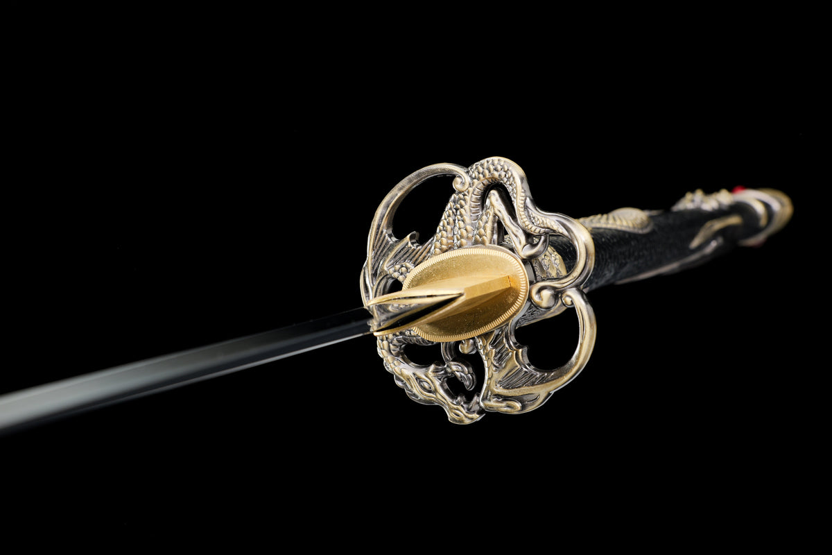 "Kodairyu - Venerable Dragon" Clay Tempered Hand Forged Katana