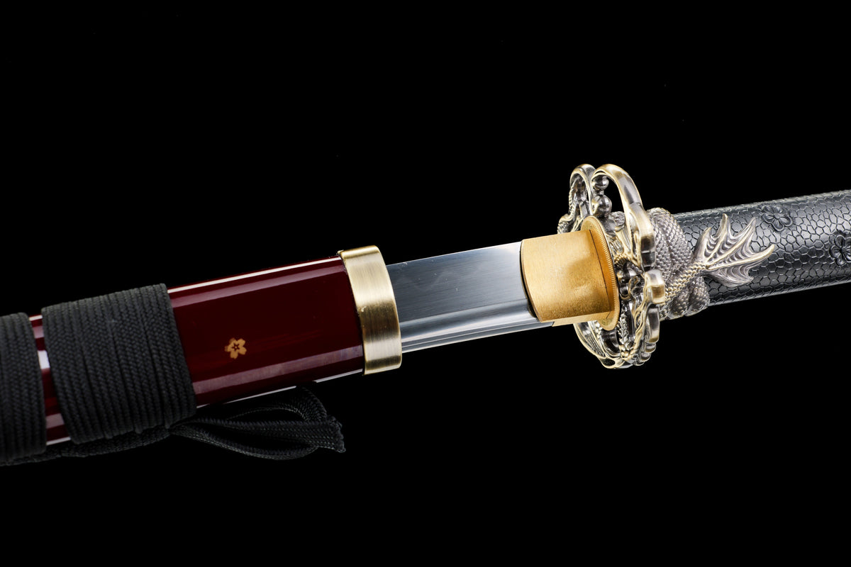 "Kodairyu - Venerable Dragon" Clay Tempered Hand Forged Katana