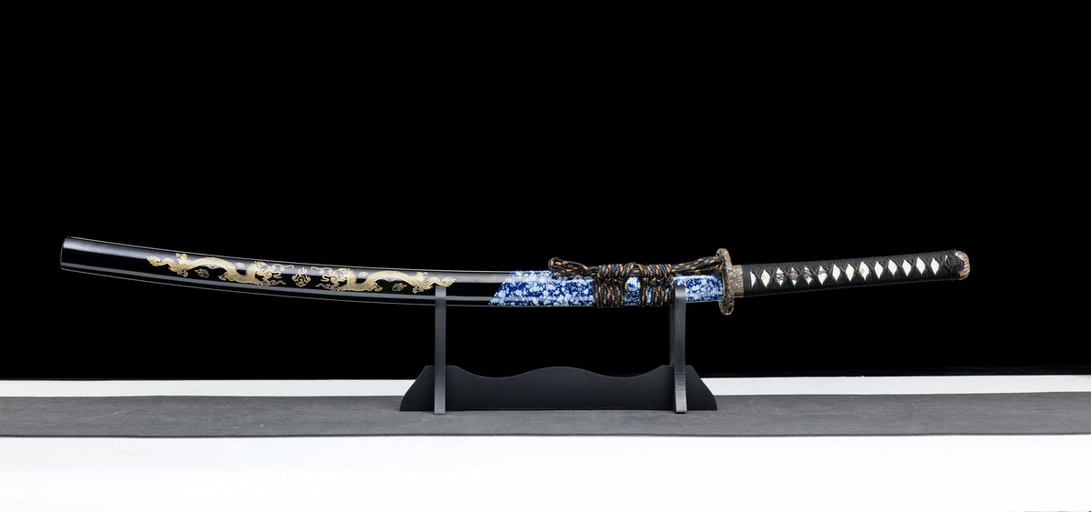 "Ryujin" Clay Tempered Hand Forged Katana