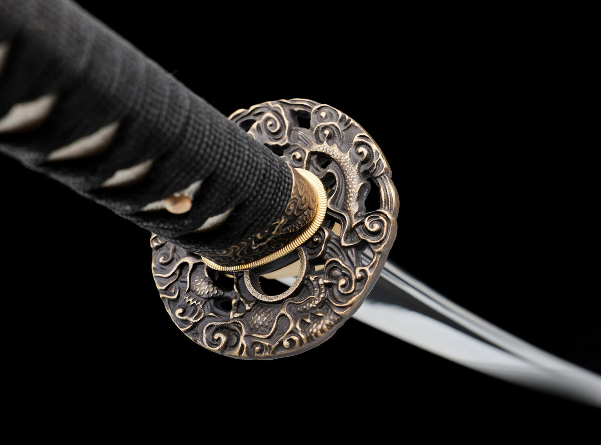 "Ryujin" Clay Tempered Hand Forged Katana