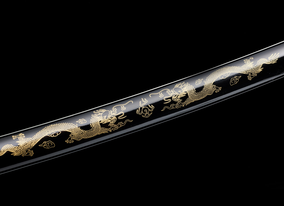 "Ryujin" Clay Tempered Hand Forged Katana