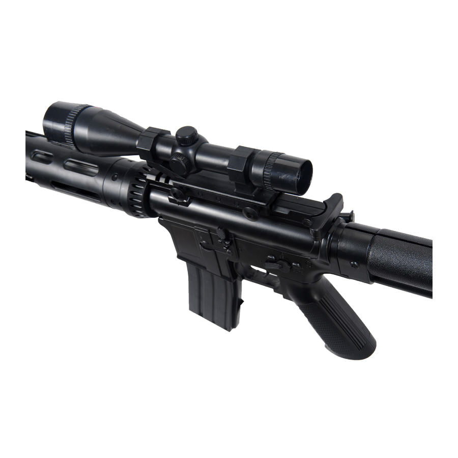 P1136 FPS-280 Rifle and FPS-120 Pistol Spring Airsoft Guns Combo Pack - Tophatter's Guns'N'Weapons Store Collectible Weapons - Tophatter Daily Deals