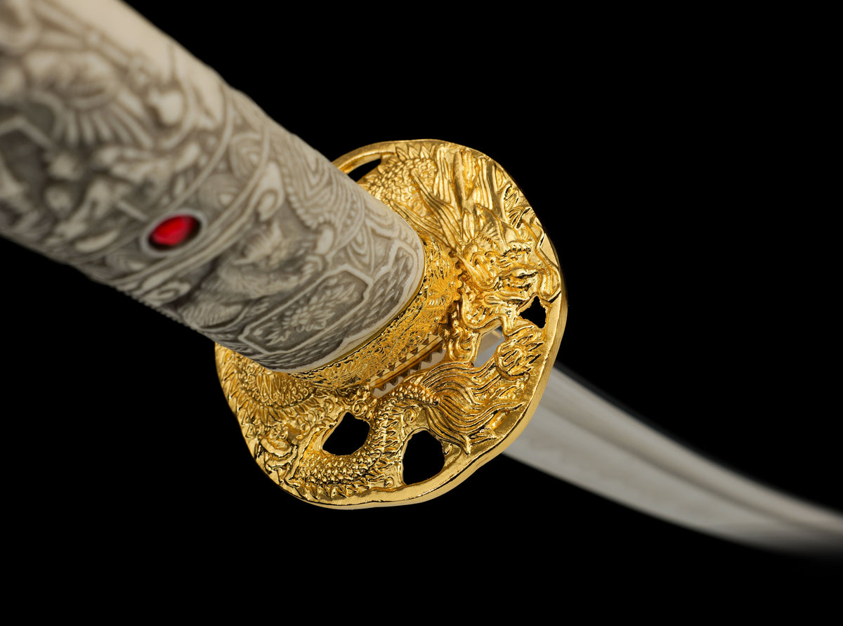 Highlander - Connor MacLeod Clay Tempered Hand Forged Katana Katana - Tophatter Daily Deals