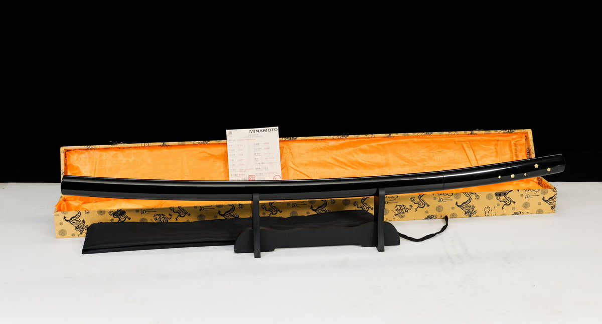 Kill Bill - Deluxe "O-Ren Ishii" Hand Forged Shirasaya in Clay Tempered HCS Katana - Tophatter Daily Deals