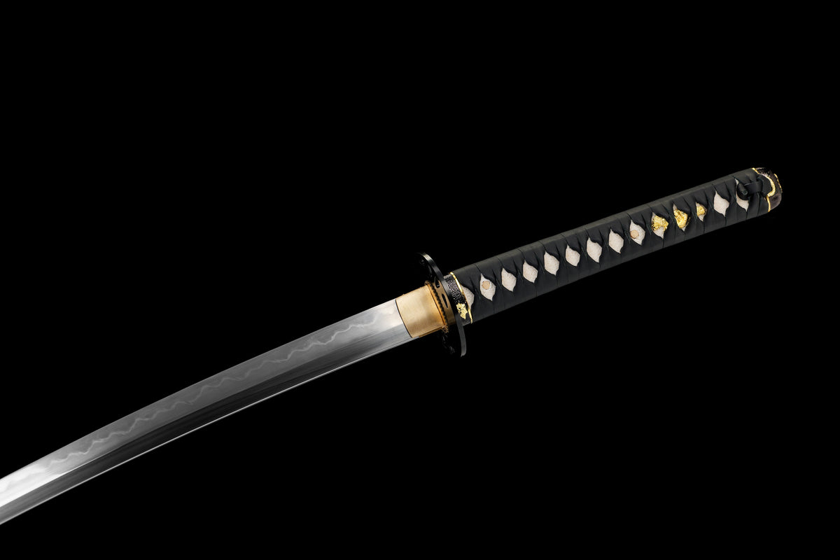 Kill Bill - Deluxe "The Bride" (Uma Thurman) Hatori Hanzo Hand Forged Katana In Clay Tempered HCS Katana - Tophatter Daily Deals