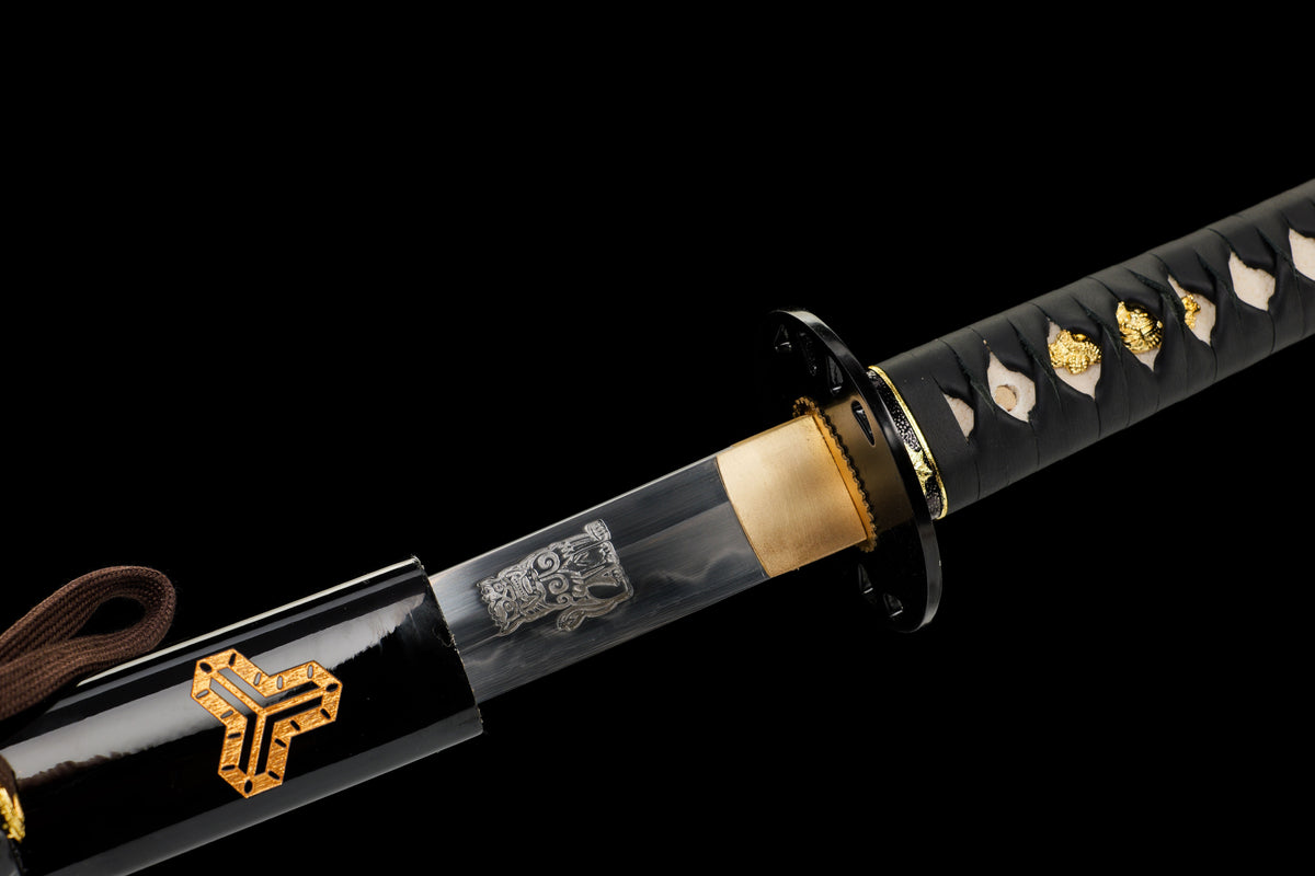 Kill Bill - Deluxe "The Bride" (Uma Thurman) Hatori Hanzo Hand Forged Katana In Clay Tempered HCS Katana - Tophatter Daily Deals