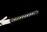 Kill Bill - Deluxe Budd's (Michael Madsen) Hattori Hanzo Hand Forged Katana in Clay Tempered HCS Katana - Tophatter Daily Deals