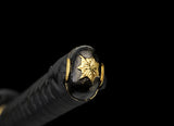 Kill Bill - Deluxe Budd's (Michael Madsen) Hattori Hanzo Hand Forged Katana in Clay Tempered HCS Katana - Tophatter Daily Deals