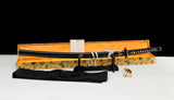 Kill Bill - Deluxe Bill's (David Carradine) Hattori Hanzo Hand Forged Katana In Clay Tempered HCS Katana - Tophatter Daily Deals