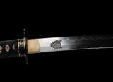 Kill Bill - Deluxe Bill's (David Carradine) Hattori Hanzo Hand Forged Katana In Clay Tempered HCS Katana - Tophatter Daily Deals