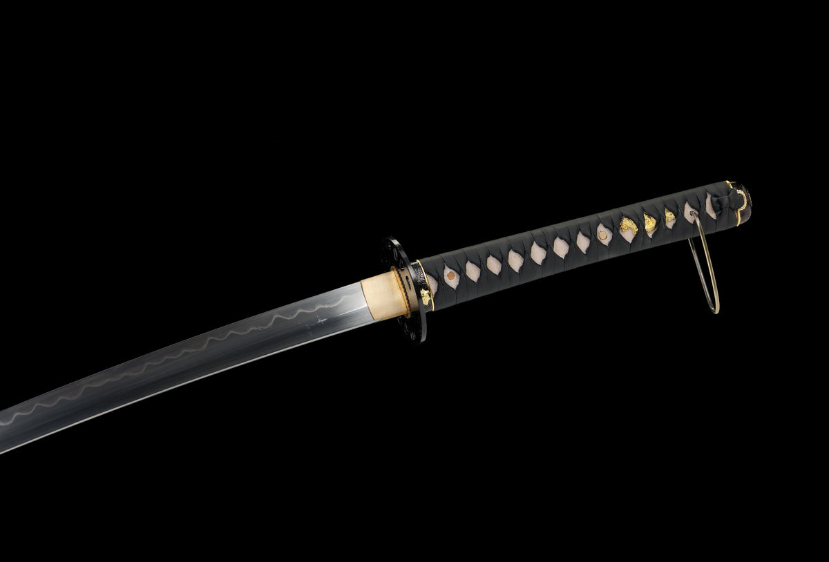 Kill Bill - Deluxe Bill's (David Carradine) Hattori Hanzo Hand Forged Katana In Clay Tempered HCS Katana - Tophatter Daily Deals