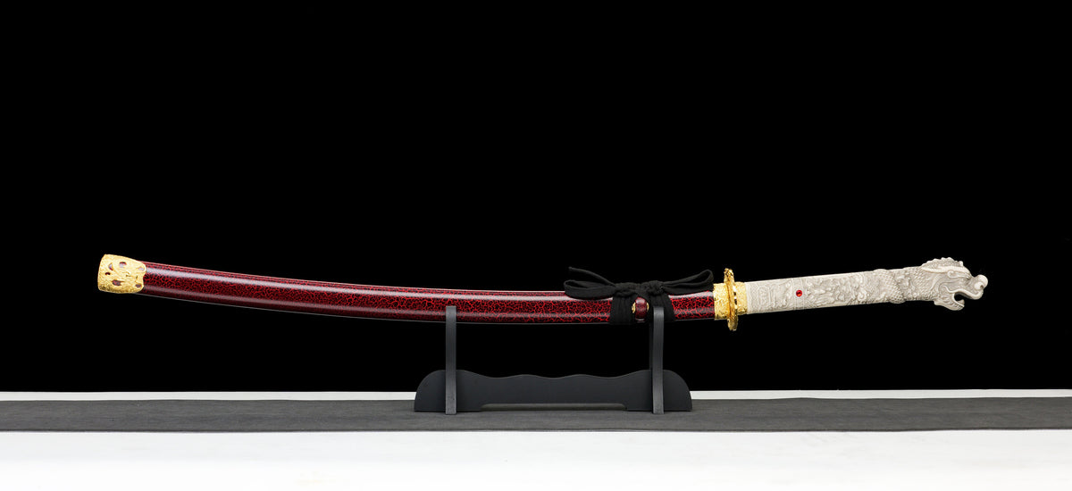 Highlander - Connor MacLeod Clay Tempered Hand Forged Katana Katana - Tophatter Daily Deals