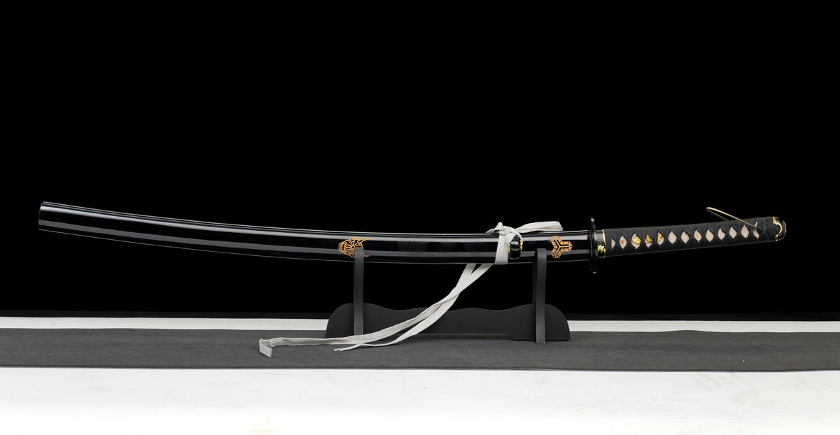 Kill Bill - Deluxe Bill's (David Carradine) Hattori Hanzo Hand Forged Katana In Clay Tempered HCS Katana - Tophatter Daily Deals