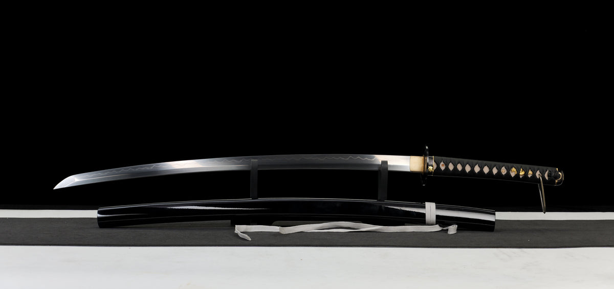 Kill Bill - Deluxe Bill's (David Carradine) Hattori Hanzo Hand Forged Katana In Clay Tempered HCS Katana - Tophatter Daily Deals