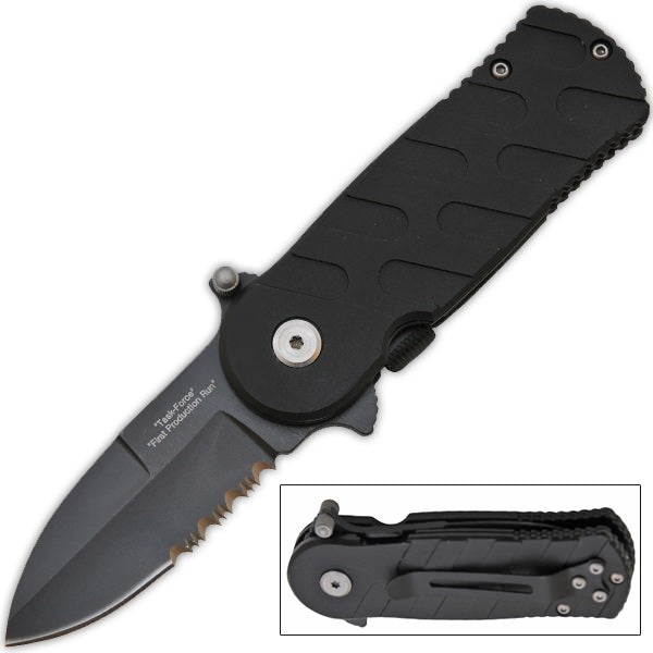 Extreme OPs Tactical Dagger Style Spring Assisted Knife Collectible Weapons - Tophatter Daily Deals