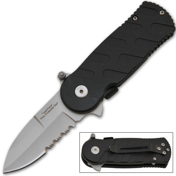 Extreme OPs Tactical Dagger Style Assisted Opening Knife - TOPHATTER'S ARMORY DEALS Collectible Weapons - Tophatter Daily Deals