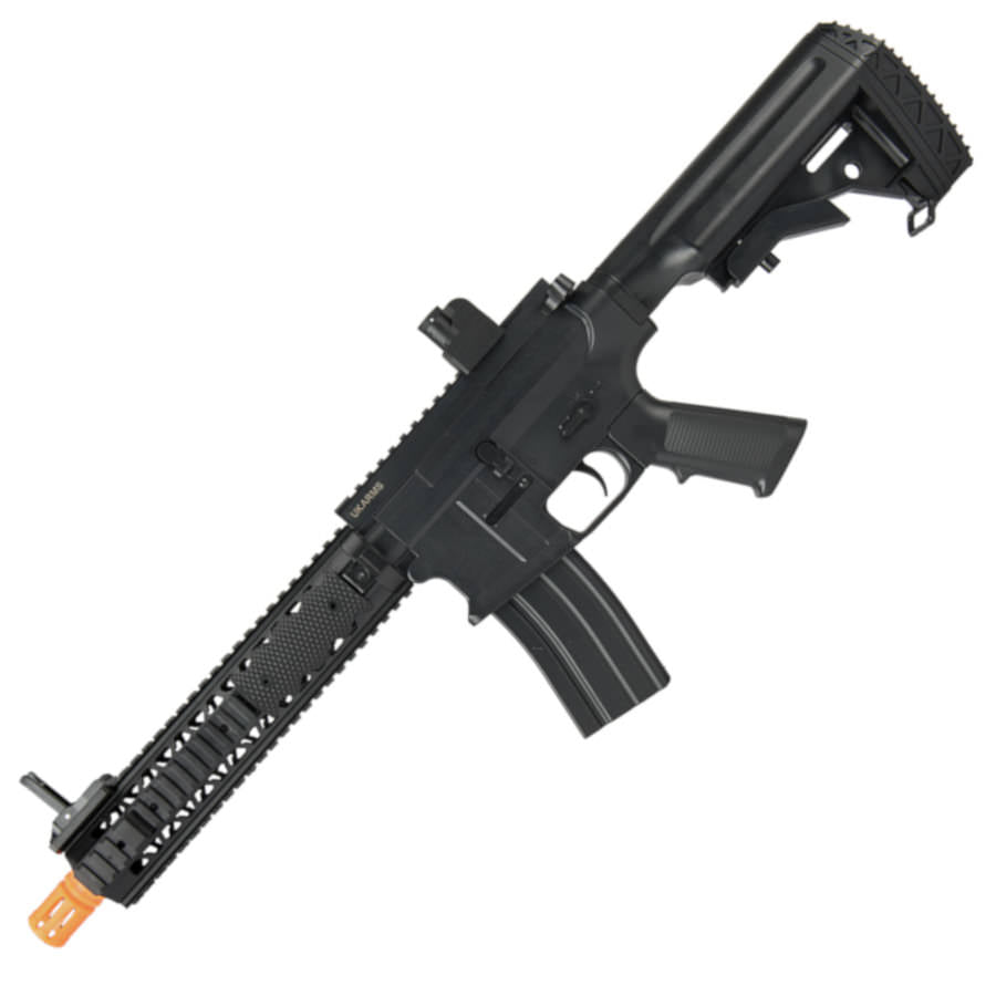 P2211 Quad RIS M4 Spring Airsoft Rifle with Grip Covers - TOPHATTER'S ARMORY DEALS Collectible Weapons - Tophatter Daily Deals
