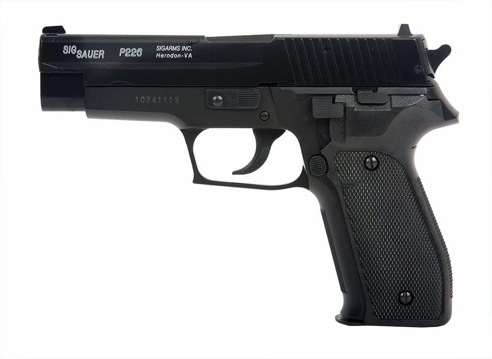 Sig Sauer P226 4.5mm Spring Air Pistol .177 cal 4.5mm BB Gun - Tophatter's Guns'N'Weapons Store - FREE SHIPPING Collectible Weapons - Tophatter Daily Deals