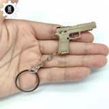 Metal Tiny P320-M17 Pistol Model Keychain - Tophatter Daily Deals