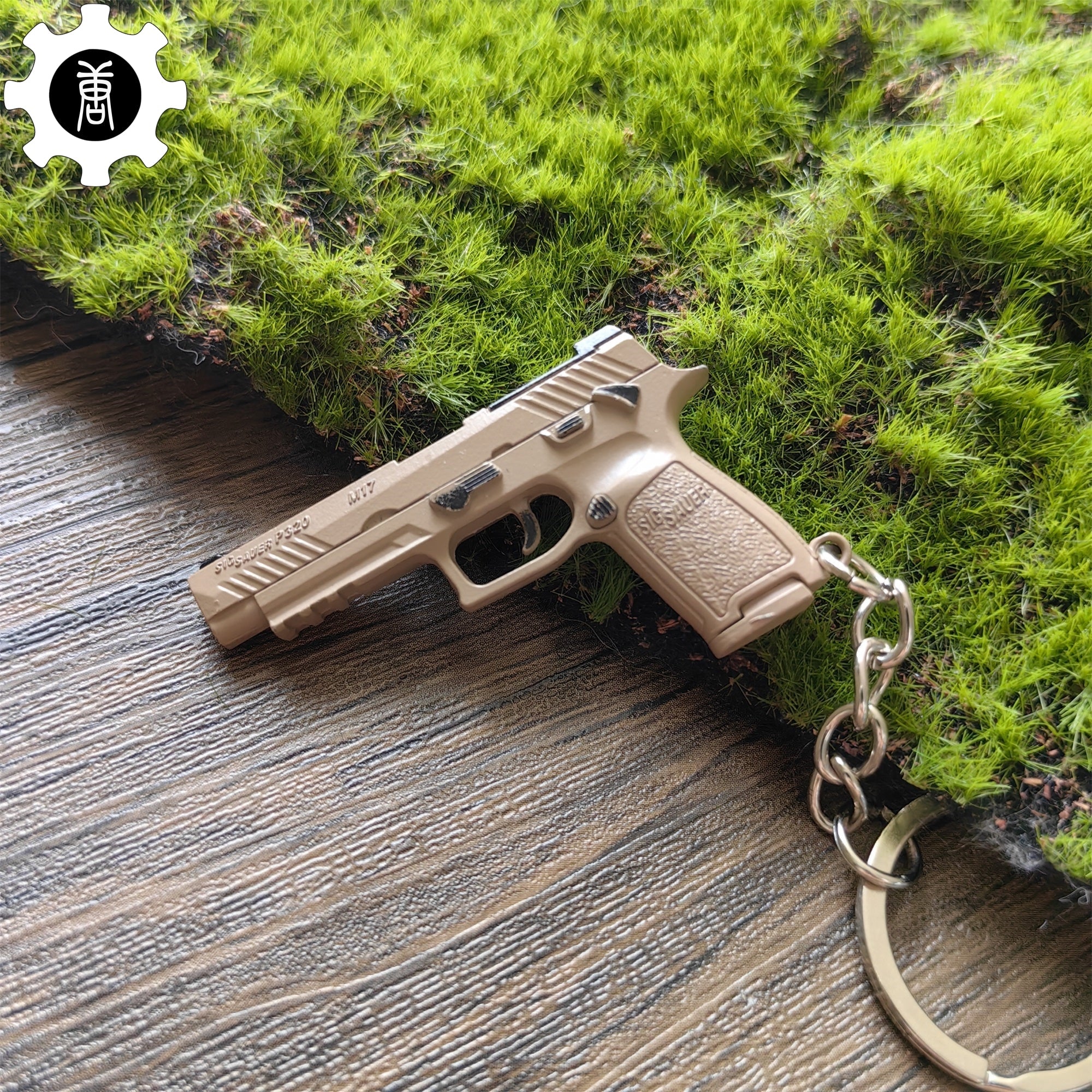 12 In 1 Metal World Famous Pistol Revolver Gun Keychain - Tophatter Daily Deals