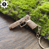 Metal Tiny P320-M17 Pistol Model Keychain - Tophatter Daily Deals