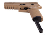 SIG Sauer P320 CO2 Pistol, Metal Slide, Coyote Tan - Tophatter Daily Deals