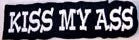 KISS MY ASS 4 INCH PATCH - Tophatter Daily Deals