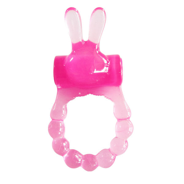 Vibrating Bunny Ring with Single Speed > Cock Ring > Vibrating - Tophatter Daily Deals