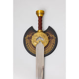 LORD OF THE RINGS - NEW AND IMPROVED Deluxe King Theoden's Herugrim Sword Sword - Tophatter Daily Deals