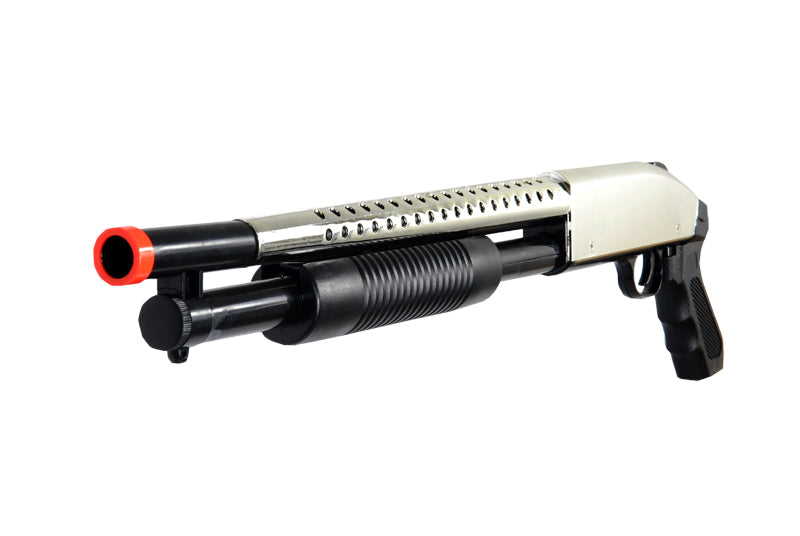 P788S Pistol Grip Pump Action Airsoft Spring Shotgun - TOPHATTER'S ARMORY DEALS Collectible Weapons - Tophatter Daily Deals