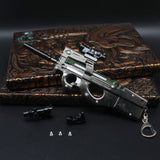 P90 Mental Submachine Miniature Gun 14CM/5.5" - Tophatter Daily Deals