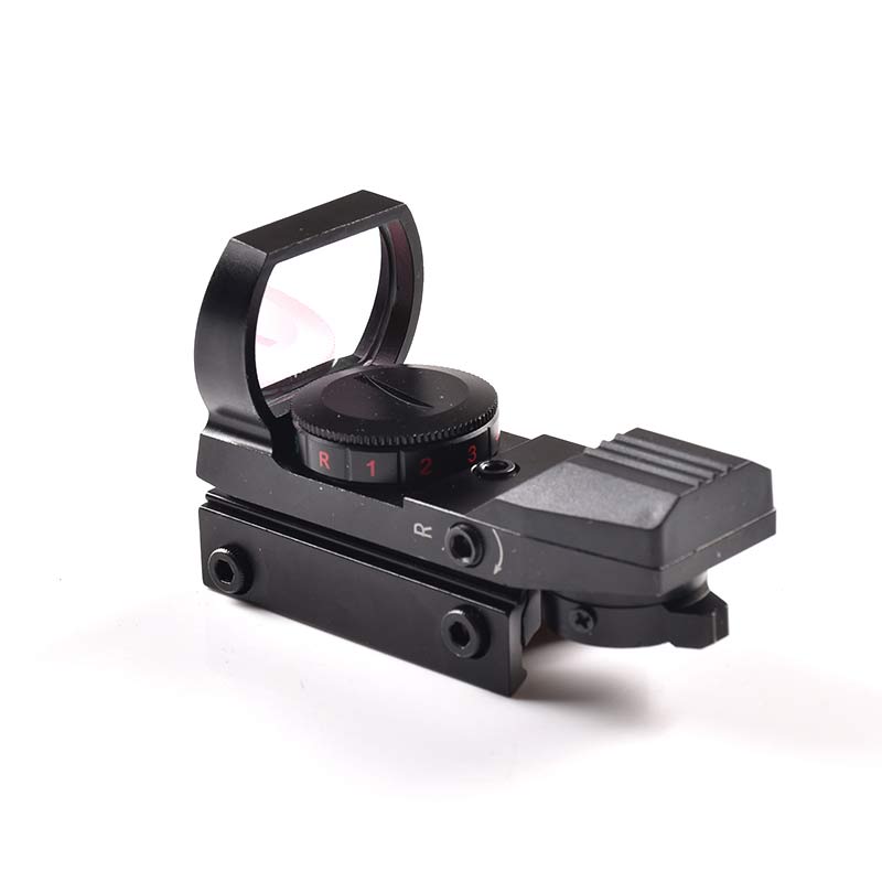 Aluminum Red Green Dot Sight Scope Black - Tophatter Daily Deals