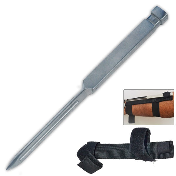 Undercover Ninja Silver Edge Death Defense Spike Nail - TOPHATTER'S ARMORY DEALS Collectible Weapons - Tophatter Daily Deals