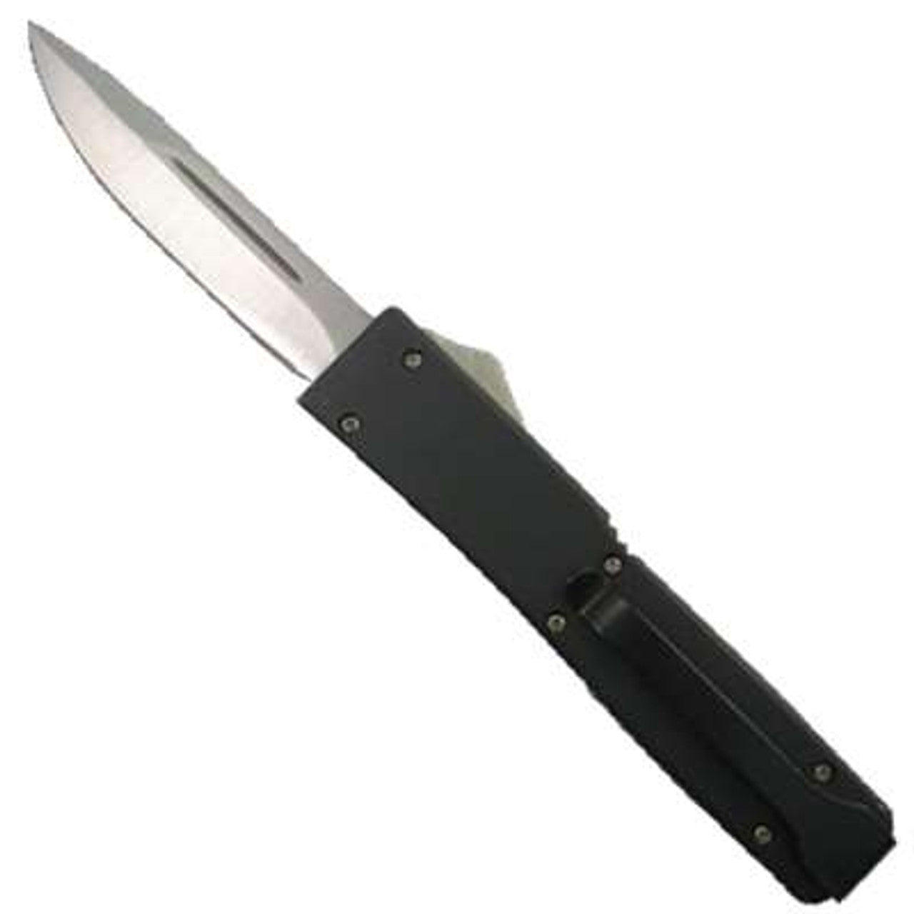 8.25" Thunder Bolt Single Edged Dual Action OTF Knife - TOPHATTER'S ARMORY DEALS Collectible Weapons - Tophatter Daily Deals