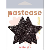Pastease Black Glitter Star Pasties - Tophatter Daily Deals
