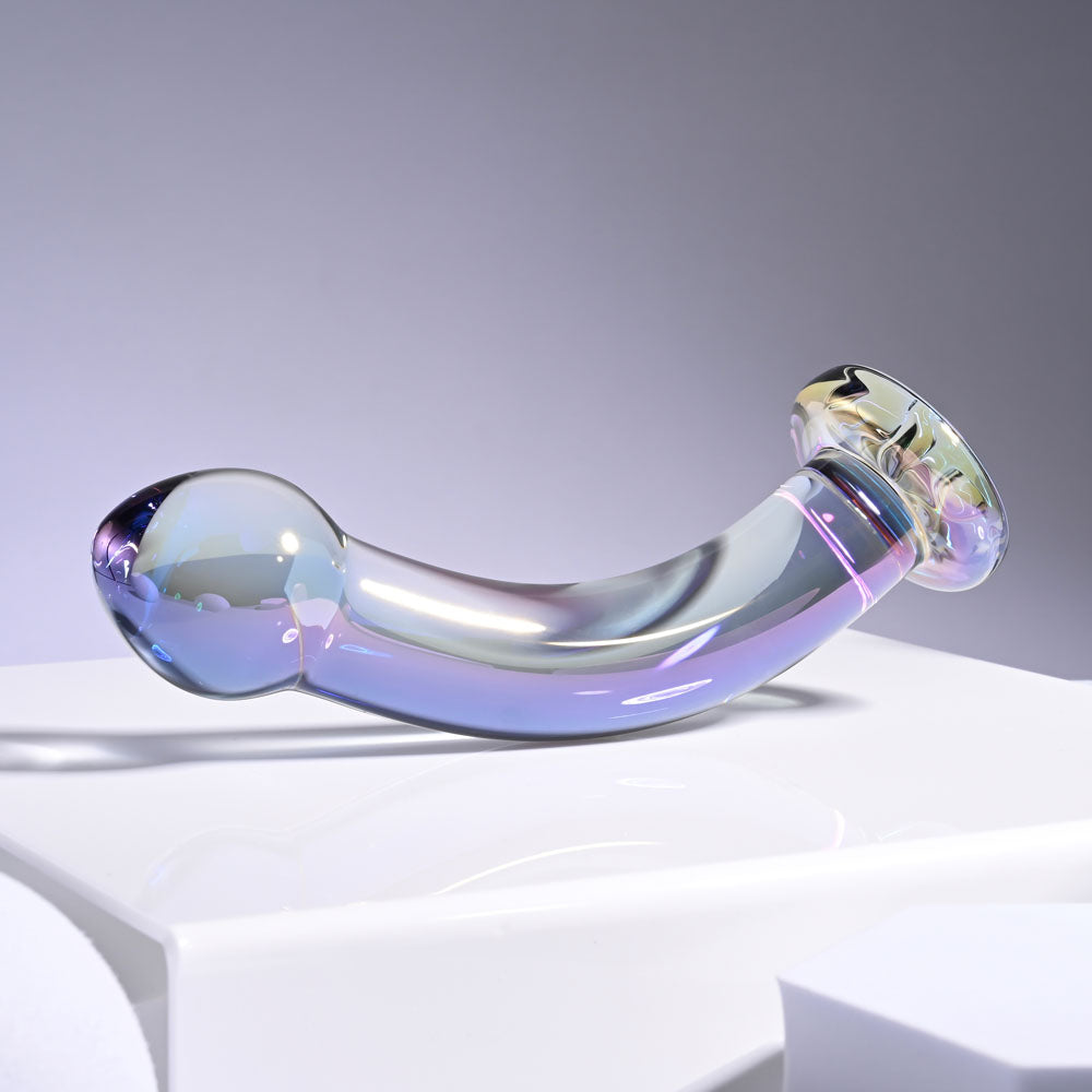 Playboy Pleasure JEWELS KING 16.4cm Glass Multi Play Toy > Glass > Dildos - Tophatter Daily Deals