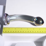 Playboy Pleasure JEWELS KING 16.4cm Glass Multi Play Toy > Glass > Dildos - Tophatter Daily Deals