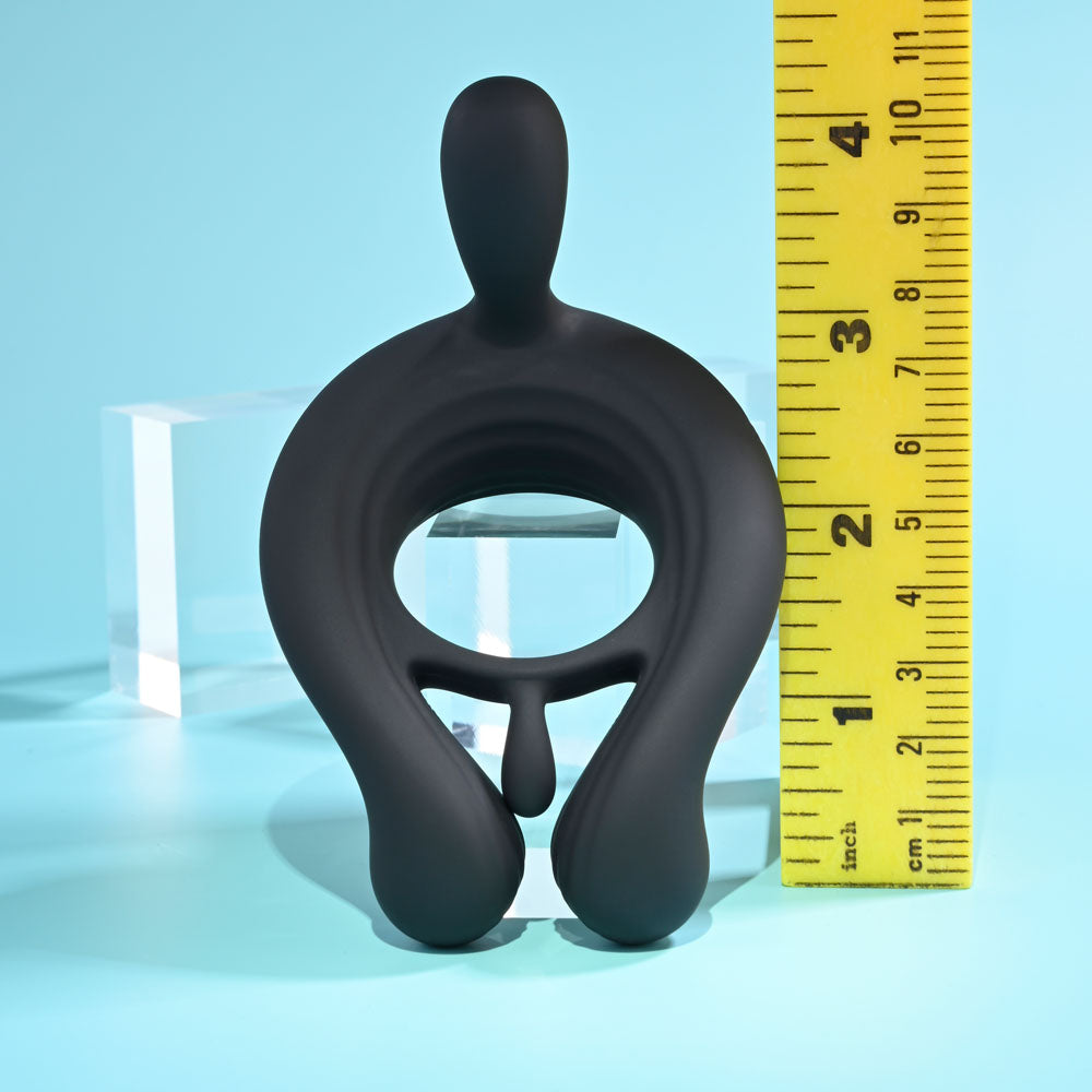 Playboy Pleasure Triple Play Vibrating Cock Ring > Cock Ring > Vibrating - Tophatter Daily Deals